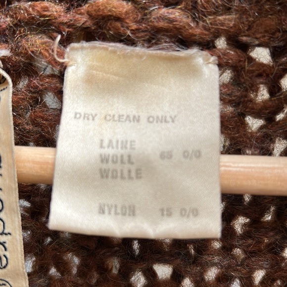 Vintage La Squadra Paris Monte Carlo Wool Cardigan - Picture 9 of 16